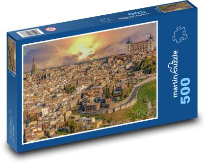 Sunrise, Toledo - Puzzle of 500 pieces, size 46x30 cm 