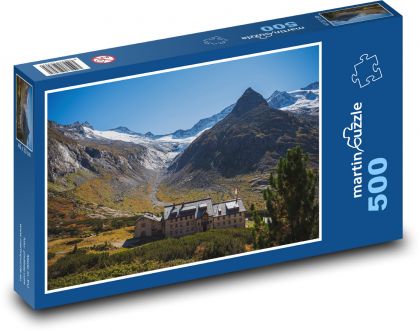 Austria - Zillertal - Puzzle of 500 pieces, size 46x30 cm 
