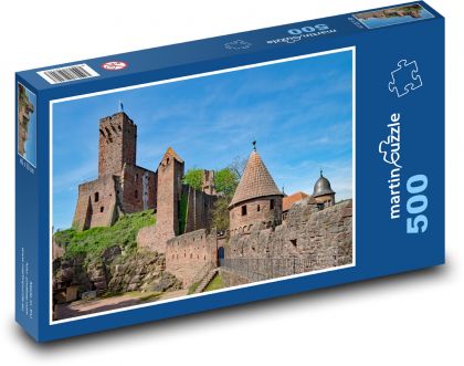 Stredovek, hrad - Puzzle 500 dielikov, rozmer 46x30 cm 