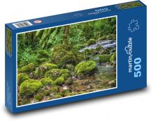 Kouzlo lesního potoka Puzzle 500 - 46x30 cm