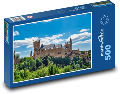 Středověký hrad - puzzle 500 dílků