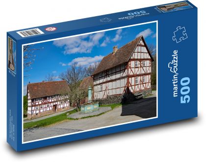 Německo - Hesse - Puzzle 500 dílků, rozměr 46x30 cm