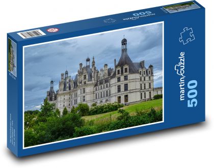 Boutique Schloss Loire, Frankreich - Puzzle - 500 Teile
