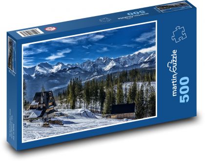 Słowacja - Tatry - Puzzle 500 elementów, rozmiar 46x30 cm