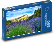 Lawenda - Prowansja Puzzle 500 elementów - 46x30 cm