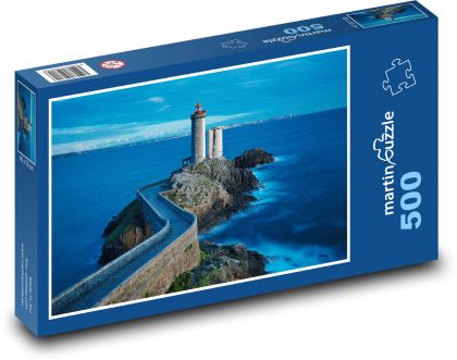 Maják na útesu - puzzle 500 dílků