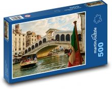 Itálie - Benátky Puzzle 500 dílků - 46 x 30 cm