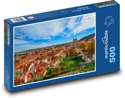Czech Republic - Prague - Puzzle of 500 pieces, size 46x30 cm 