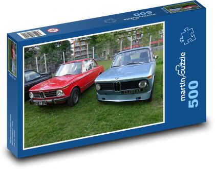 Car - BMW 2002 - Puzzle of 500 pieces, size 46x30 cm 