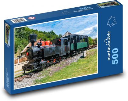 Parní vlak - puzzle 500 dílků