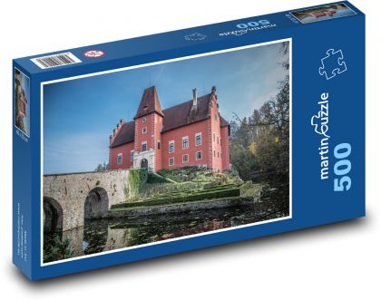 Zámok Červená Lhota - Puzzle 500 dielikov, rozmer 46x30 cm 