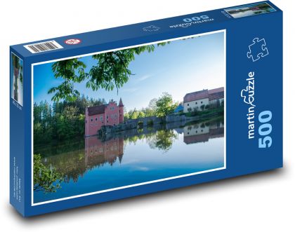 Červená Lhota - zámek - Puzzle 500 dílků, rozměr 46x30 cm