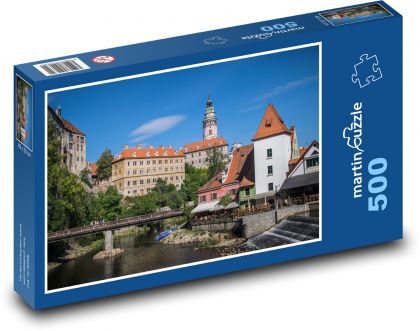 Zámek Český Krumlov - Puzzle 500 dílků, rozměr 46x30 cm