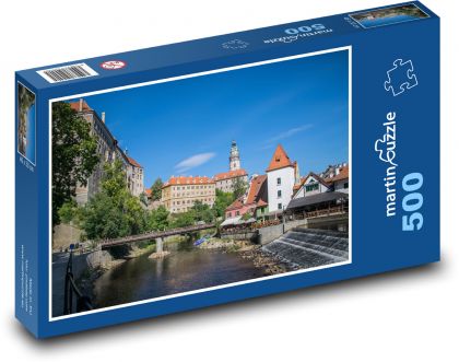Czech Krumlov - Puzzle of 500 pieces, size 46x30 cm 