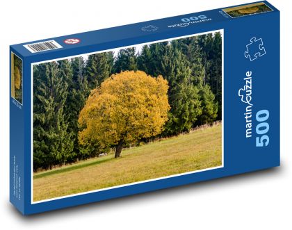 Strom, podzim - Puzzle 500 dílků, rozměr 46x30 cm