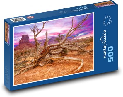 Monument Valley - Puzzle 500 dielikov, rozmer 46x30 cm 