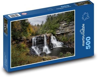 Park Blackwater Falls - Puzzle 500 elementów, rozmiar 46x30 cm