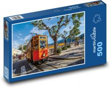 Električka, Mallorca Puzzle 500 dielikov - 46 x 30 cm 