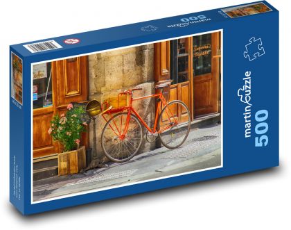 Retro kolo - puzzle 500 dílků
