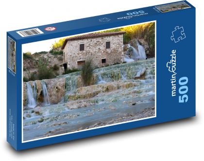 Tuscany - Saturnia - Puzzle of 500 pieces, size 46x30 cm 