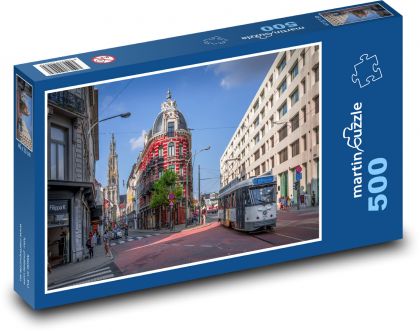 Belgium - Antwerp - Puzzle of 500 pieces, size 46x30 cm 