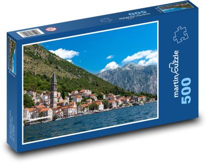 Montenegro - Boka Kotorska - Puzzle of 500 pieces, size 46x30 cm 