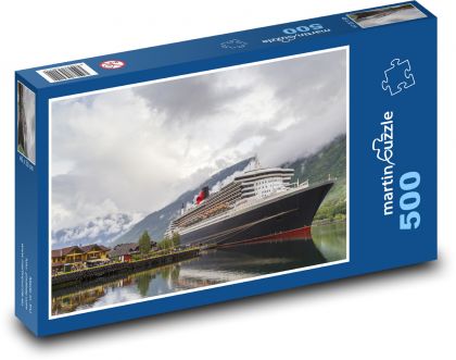 Zaoceánská loď - Puzzle 500 dielikov, rozmer 46x30 cm 
