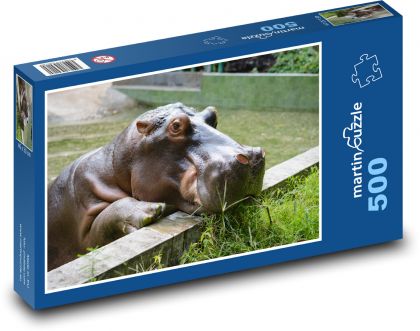 Zoo - hroch - Puzzle 500 dielikov, rozmer 46x30 cm 