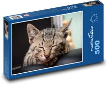 Cat Puzzle of 500 pieces - 46 x 30 cm 