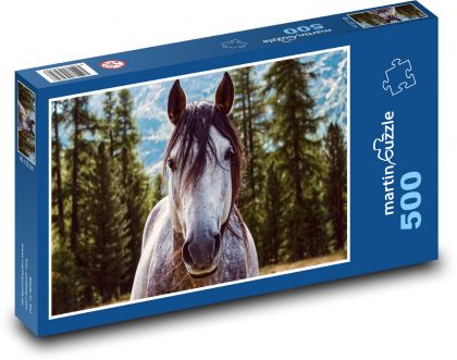 Pferd, Hengst - Puzzle - 500 Teile