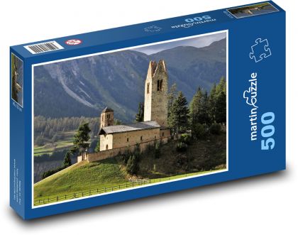 Kirche, Ruinen - Puzzle - 500 Teile