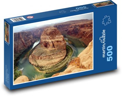 Príroda, kaňon - Puzzle 500 dielikov, rozmer 46x30 cm 