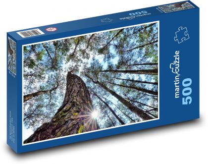Trees, forest, nature - Puzzle of 500 pieces, size 46x30 cm 