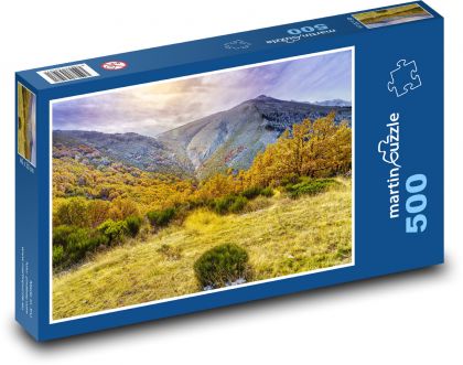 Příroda, podzim, les - Puzzle 500 dílků, rozměr 46x30 cm