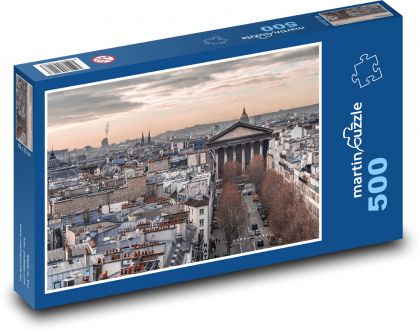 France - Paris - Puzzle of 500 pieces, size 46x30 cm 