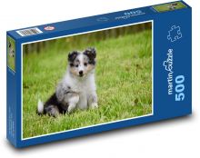 Pes, šteňa, mláďa Puzzle 500 dielikov - 46 x 30 cm 