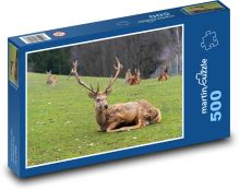 Zwierzę - jeleń Puzzle 500 elementów - 46x30 cm