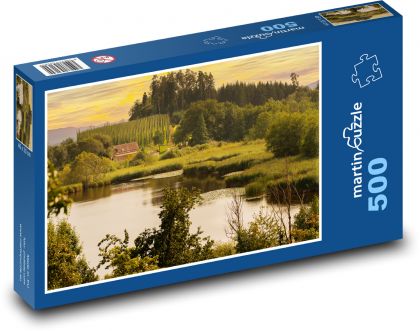 Bavorsko - Allgäu - Puzzle 500 dielikov, rozmer 46x30 cm 