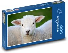 Lamb - animal, farm Puzzle of 500 pieces - 46 x 30 cm