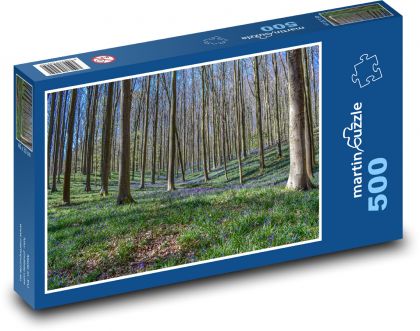 Les - stromy, příroda - puzzle 500 dílků