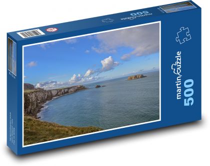 Coast - ocean, cliff - Puzzle of 500 pieces, size 46x30 cm 