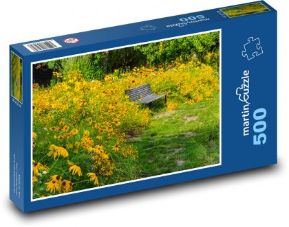 Kvety - príroda, leto - Puzzle 500 dielikov, rozmer 46x30 cm 