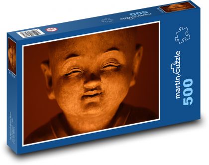 Budha - meditace, náboženství - Puzzle 500 dílků, rozměr 46x30 cm