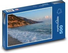 Fale - ocean, plaża Puzzle 500 elementów - 46x30 cm