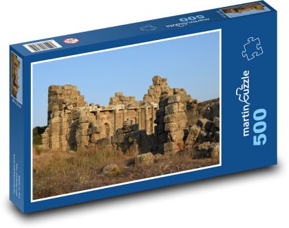 Ruina - Turcja, budynek - Puzzle 500 elementów, rozmiar 46x30 cm