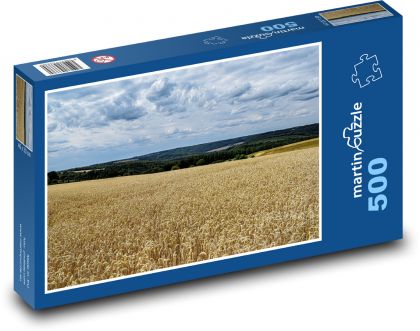 Zemědělské pole - puzzle 500 dílků