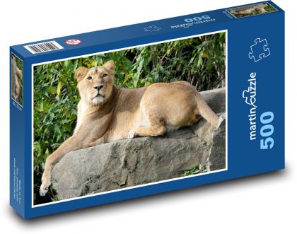 Levice - cicavec, zviera - Puzzle 500 dielikov, rozmer 46x30 cm 