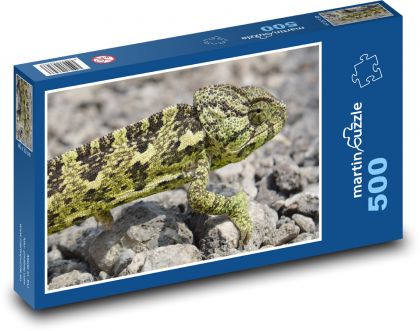 Chameleon - beach - Puzzle of 500 pieces, size 46x30 cm 