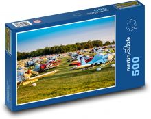 Lietadlo - letecký deň Puzzle 500 dielikov - 46 x 30 cm 