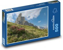 Horská louka Puzzle 500 - 46x30 cm